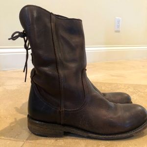 Women’s Brown Leather Bootie